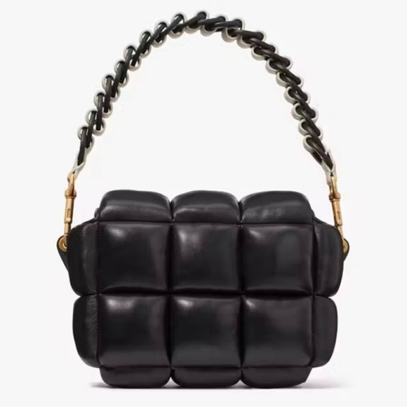 NWT Kate Spade NY Boxxy Quilted Smooth Leather Bag - Picture 2 of 7